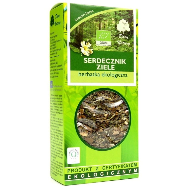 HERBATKA ZIELE SERDECZNIKA BIO 50 g - DARY NATURY #1