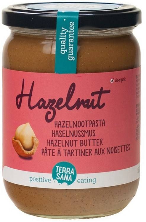 KREM Z PRAŻONYCH ORZECHÓW LASKOWYCH BIO 500 g - TERRASANA #1