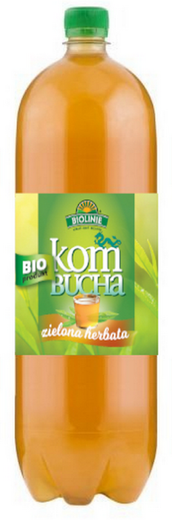 KOMBUCHA HERBATA ZIELONA BIO 2 L - BIO LINIE #1