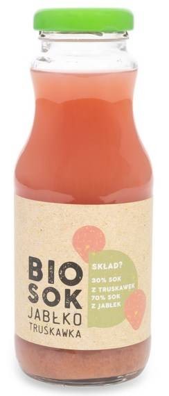 SOK JABŁKOWO - TRUSKAWKOWY NFC BIO 250 ml - OWOCOWE SMAKI #1