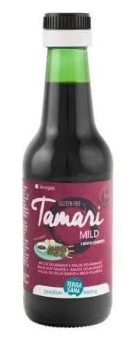 SOS SOJOWY TAMARI ŁAGODNY BEZGLUTENOWY BIO 250 ml - TERRASANA #1