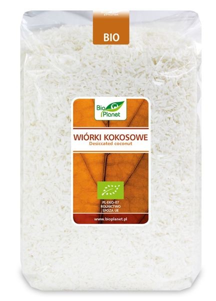 Wiórki kokosowe BIO 1kg - Bio Planet #1
