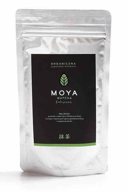 HERBATA ZIELONA MATCHA CODZIENNA JAPOŃSKA BIO 100 g - MOYA MATCHA #1