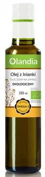OLEJ Z LNIANKI TŁOCZONY NA ZIMNO BIO 250 ml - OLANDIA #1