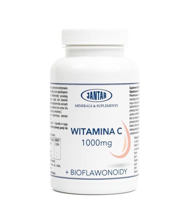 WITAMINA C 90 KAPSUŁEK (1000 mg) - JANTAR #1