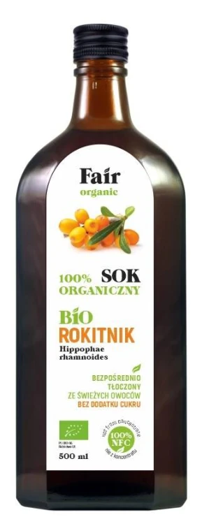 SOK Z ROKITNIKA NFC BIO 500 ml - FAIR ORGANIC #1