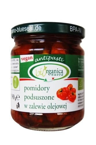 Pomidory podsuszone w zalewie olejowej BIO 190g - Biorganica Nuova #1