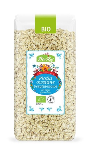 PŁATKI OWSIANE BEZGLUTENOWE BIO 350 g - BIO RAJ #1