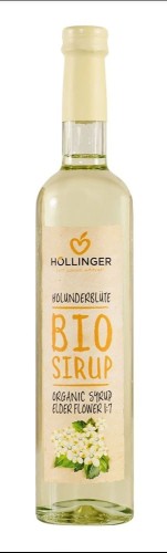 SYROP O SMAKU KWIATÓW CZARNEGO BZU BIO 500 ml - HOLLINGER #1