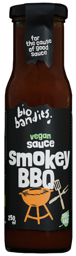 SOS WEGAŃSKI BBQ BIO 250 ml - BIO BANDITS #1