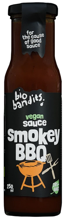 SOS WEGAŃSKI BBQ BIO 250 ml - BIO BANDITS #1