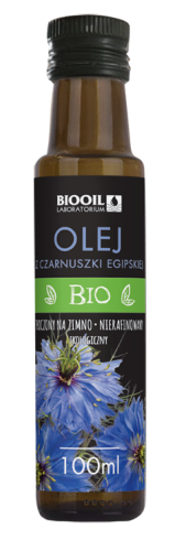 OLEJ Z CZARNUSZKI EGIPSKIEJ TŁOCZONY NA ZIMNO BIO 100 ml - BIOOIL #1