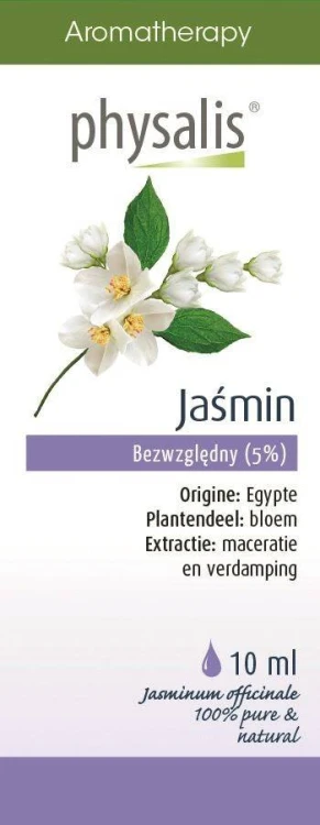 OLEJEK JAŚMIN WIELKOKWIATOWY ABSOLUT (JASMIJN) 10 ml - PHYSALIS #1