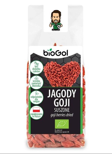 JAGODY GOJI SUSZONE BIO 100 g - BIOGOL #1