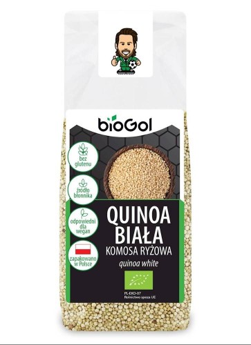 QUINOA BIAŁA (KOMOSA RYŻOWA) BEZGLUTENOWA BIO 250 g - BIOGOL #1