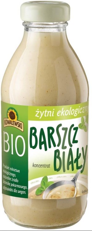 BARSZCZ BIAŁY ŻYTNI KONCENTRAT BIO 320 ml - KOWALEWSKI #1