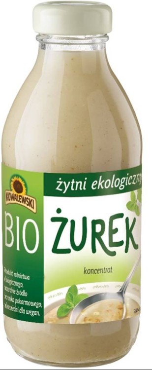 ŻUREK ŻYTNI KONCENTRAT BIO 320 ml - KOWALEWSKI #1