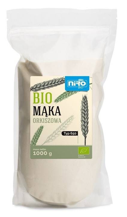 MĄKA ORKISZOWA TYP 650 BIO 1 kg - NIRO #1