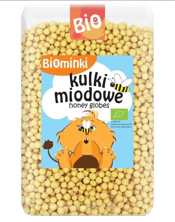 KULKI MIODOWE BIO 500 g - BIOMINKI #1