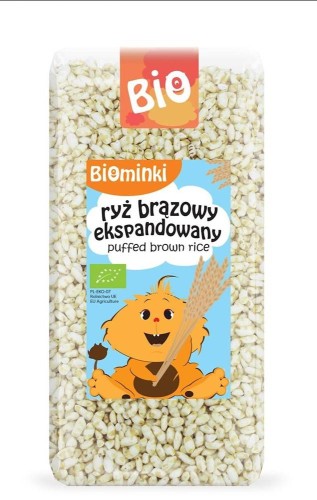 RYŻ BRĄZOWY EKSPANDOWANY BIO 75 g - BIOMINKI #1
