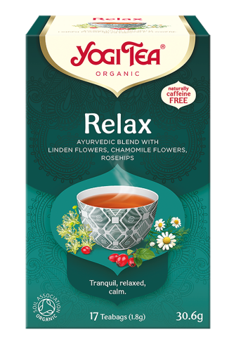 HERBATKA RELAX BIO (17 x 1,8 g) 30,6 g - YOGI TEA #1