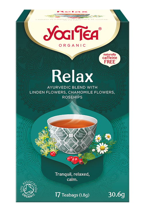 HERBATKA RELAX BIO (17 x 1,8 g) 30,6 g - YOGI TEA #1