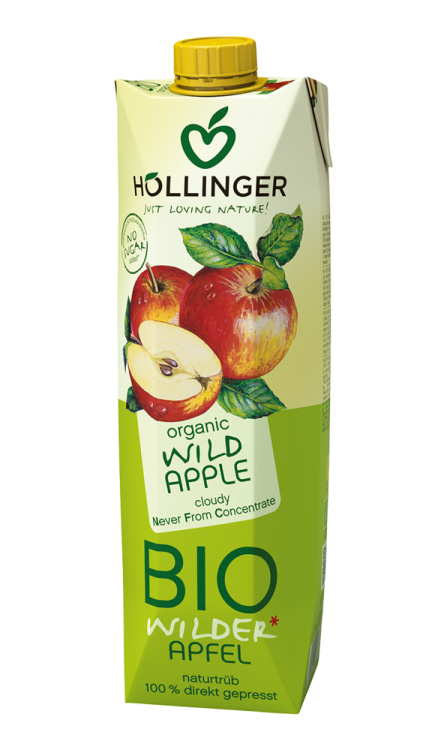 SOK JABŁKOWY NFC BIO 1 L - HOLLINGER #1