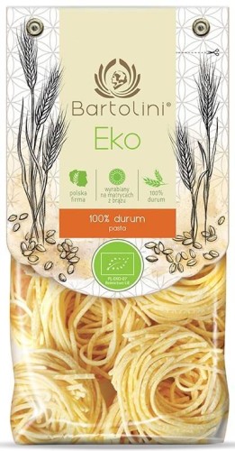 MAKARON (SEMOLINOWY) GNIAZDA SPAGHETTI ALLA CHITARRA BIO 250 g - BARTOLINI #1
