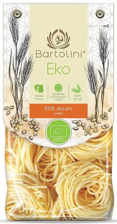 MAKARON (SEMOLINOWY) GNIAZDA SPAGHETTI ALLA CHITARRA BIO 250 g - BARTOLINI #1