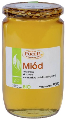 MIÓD NEKTAROWY AKACJOWY  BIO 950 g - PASIEKA PUCER #1