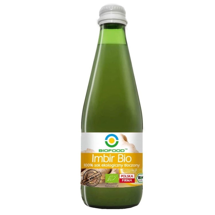 SOK IMBIROWY NFC BEZGLUTENOWY BIO 300 ml - BIO FOOD #1