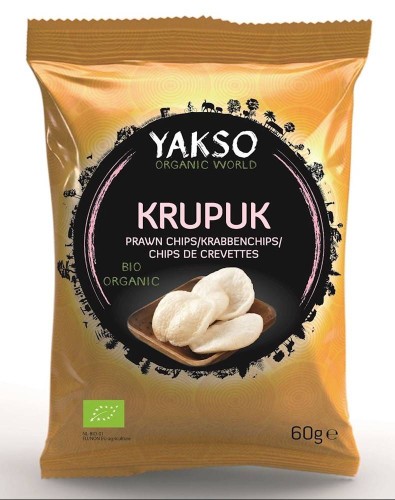 PRAŻYNKI KREWETKOWE (KRUPUK) BIO 60 g - YAKSO #1