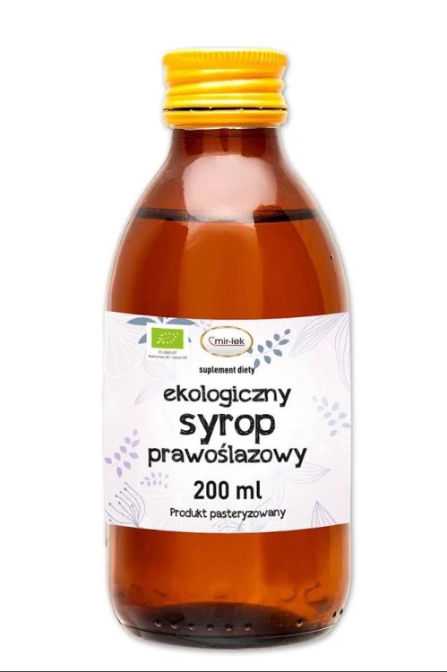 SYROP PRAWOŚLAZOWY BIO 200 ml - MIR-LEK #1