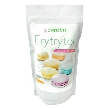ERYTRYTOL FRANCUSKI BEZGLUTENOWY 500 g (TOREBKA) - SANTINI #1