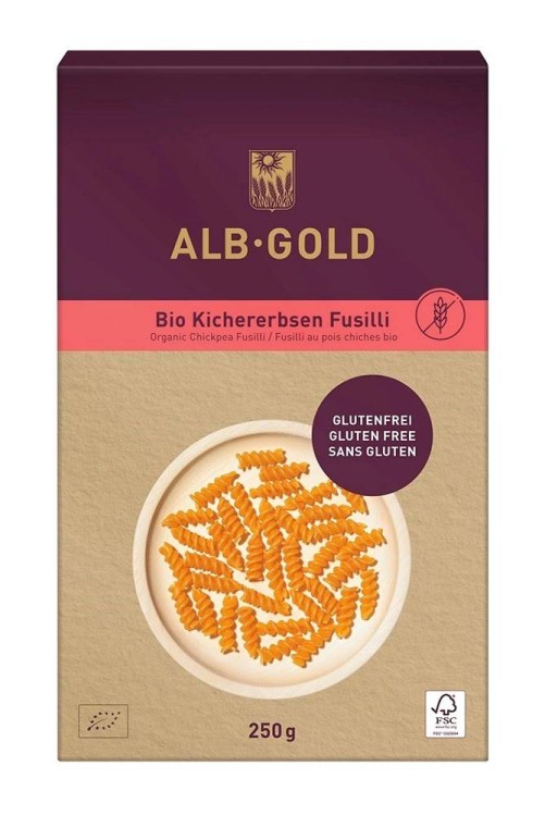 MAKARON (Z CIECIERZYCY) ŚWIDERKI BEZGLUTENOWY BIO 250 g - ALB-GOLD #1