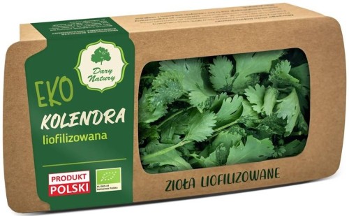 KOLENDRA LIOFILIZOWANA BEZGLUTENOWA BIO 5 g - DARY NATURY #1