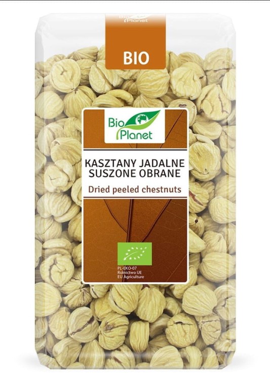 KASZTANY JADALNE SUSZONE OBRANE BIO 1 kg - BIO PLANET #1