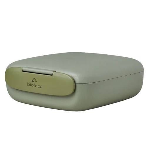 LUNCHBOX Z TWORZYWA PLA OLIWKOWY 500 ml - CHIC-MIC #1