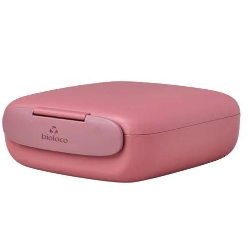 LUNCHBOX Z TWORZYWA PLA RÓŻOWY 500 ml - CHIC-MIC #1
