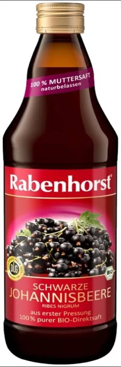 SOK Z CZARNEJ PORZECZKI NFC BIO 750 ml - RABENHORST #1