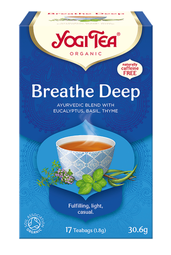 HERBATKA GŁĘBOKI ODDECH (BREATHE DEEP) BIO (17 x 1,8 g) 30,6 g - YOGI TEA #1