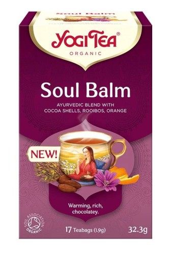 HERBATKA BALSAM DLA DUSZY (SOUL BALM) BIO (17 x 1,9 g) 32,3 g - YOGI TEA #1