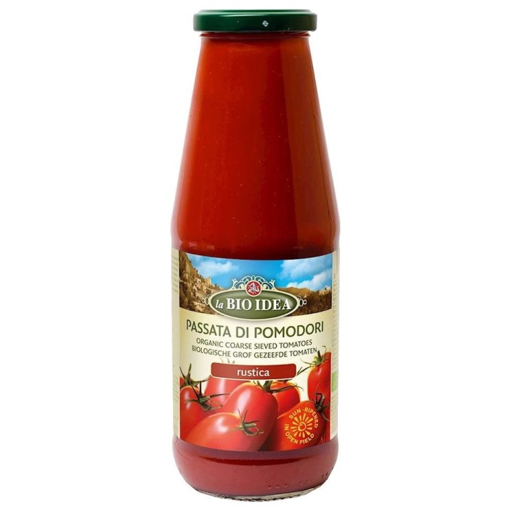 PRZECIER POMIDOROWY PASSATA RUSTICA BIO 680 g - LA BIO IDEA #1