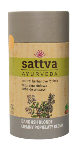 HENNA CIEMNY POPIELATY BLOND ECO 150 g - SATTVA #1