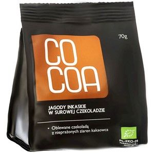 Jagody Inkaskie w surowej czekoladzie BIO 70g - Cocoa #1