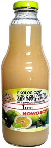 SOK Z ZIELONYCH GREJPFRUTÓW SWEETIE NFC BIO 1 L - JAFFA GOLD #1
