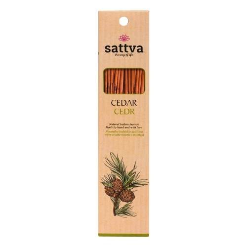 KADZIDŁO INDYJSKIE CEDR (15 szt.) 30 g - SATTVA #1