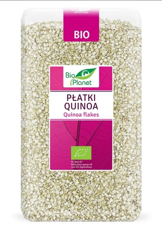 PŁATKI QUINOA BIO 600 g - BIO PLANET #1