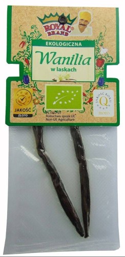 LASKI WANILII BOURBON BIO (2 szt.) - ROYAL BRAND #1