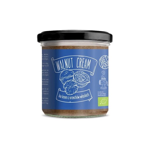 KREM Z PRAŻONYCH ORZECHÓW WŁOSKICH BIO 300 g - DIET-FOOD #1